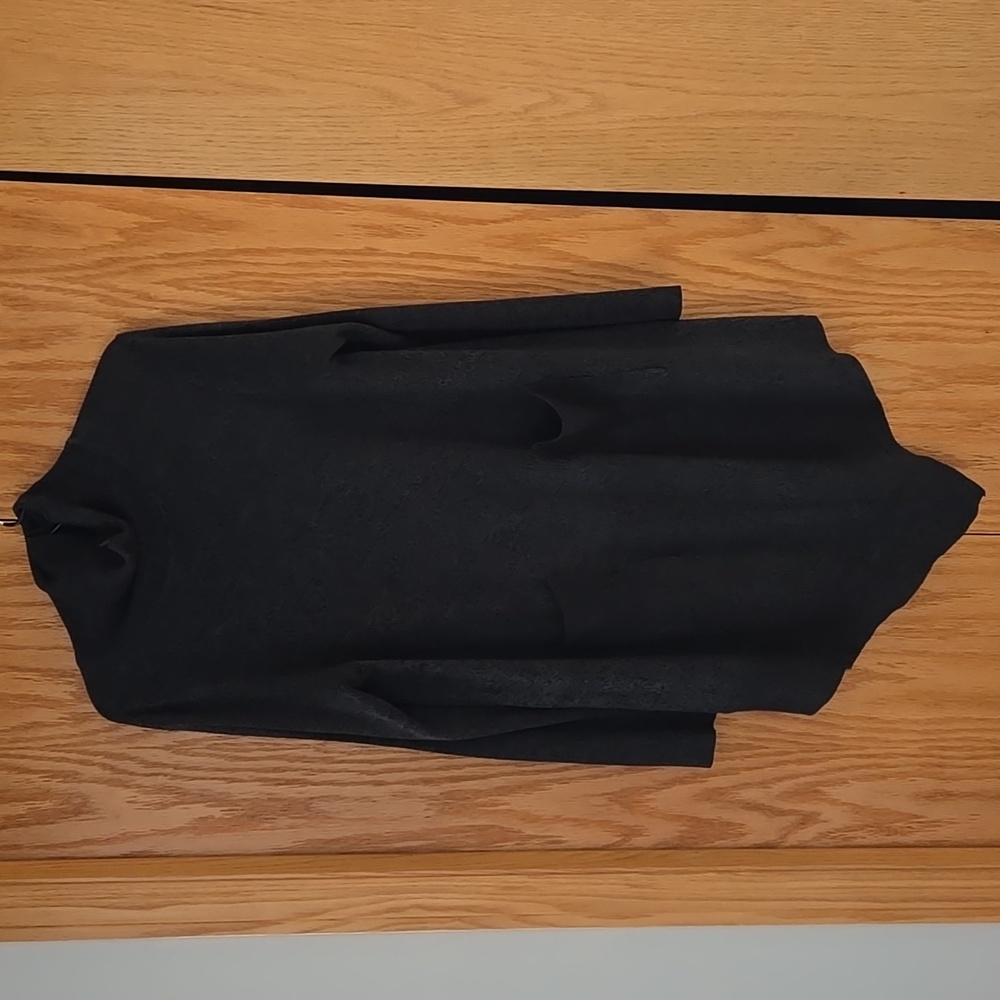 NY collection gray tunic sweater